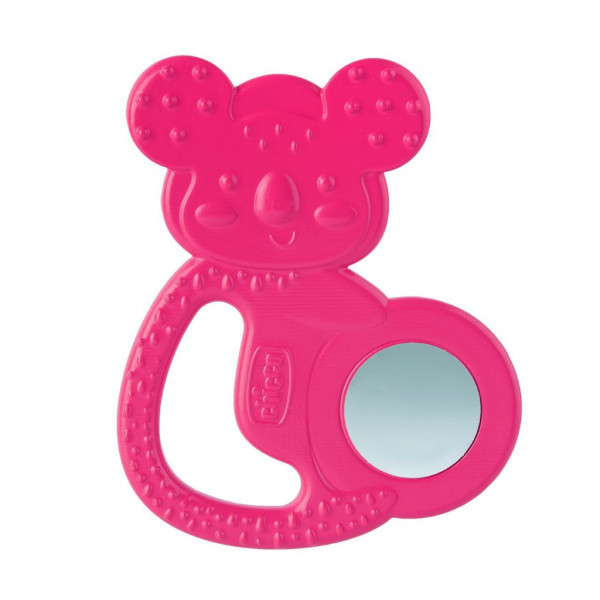 Chicco Pink Koala Teething Ring 4M+