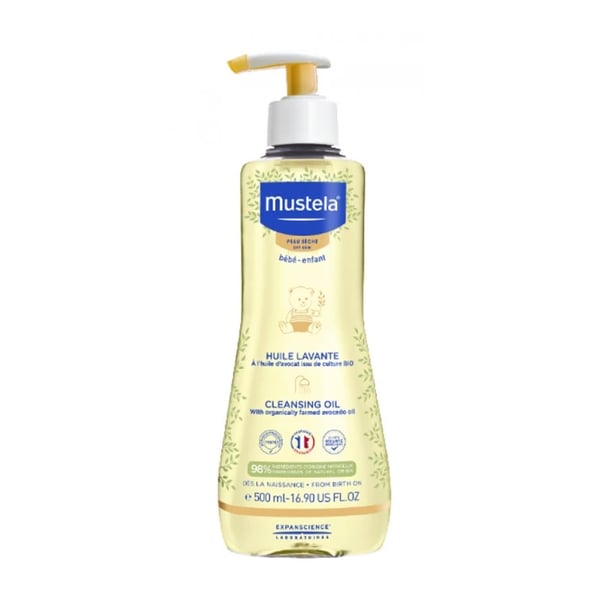 Mustela Baby Bath Oil 500ml