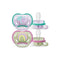 Philips Avent Ultra Air Deco Pacifiers 0-6M Girl X2