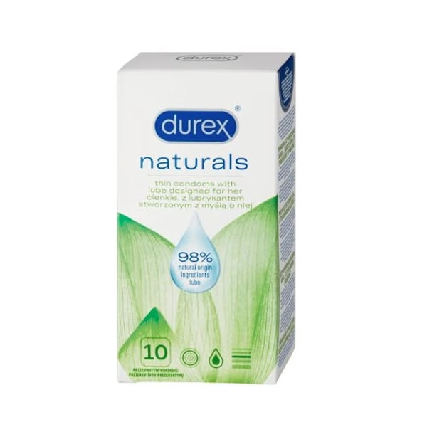 Durex Naturals Condoms X10