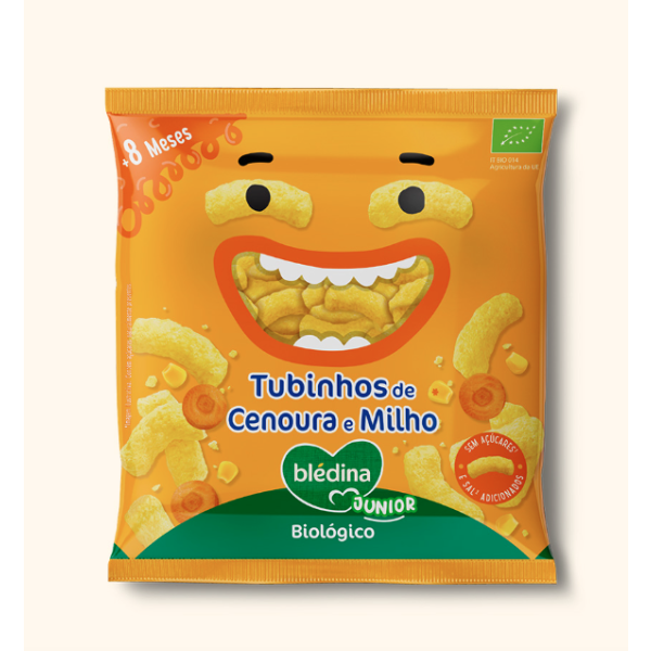 Blédina Junior Snack Carrot/Corn 20G +8M