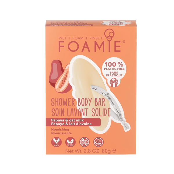 Foamie Papaya Solid Bath Gel 80G