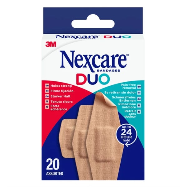 Nexcare Duo Assorted Pads X20