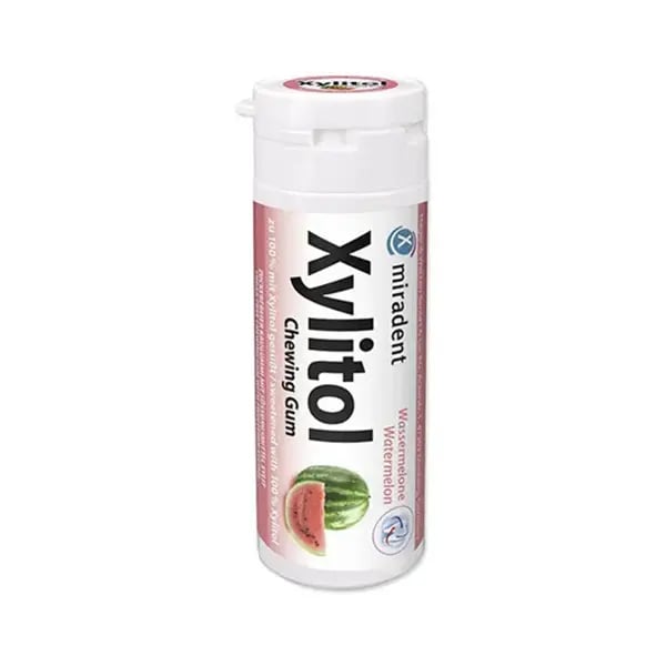 Miradent Xylitol Watermelon Chewing Gums X30