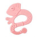 Chicco Pink Iguana Teething Ring 2M+