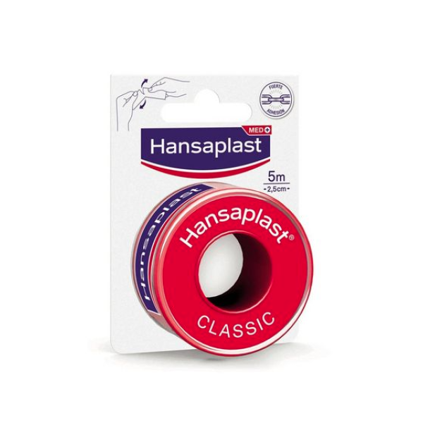 Hansaplast Classic Adhesive 5M x2.5Cm