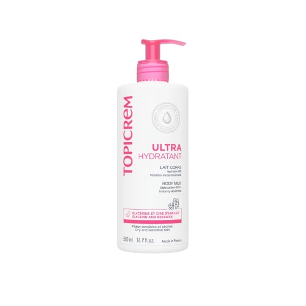Topicrem Ultra-Moisturizing Body Milk 500ml