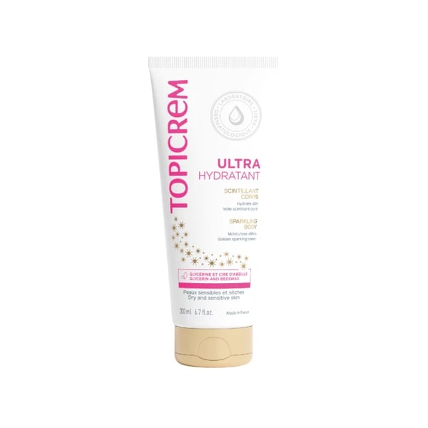 Topicrem Ultra-Moisturizing Shimmering Body Lotion 200ml