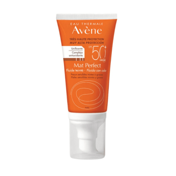 Avène Solar Mat Perfect Tinted Fluid SPF50+ 50ml