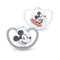 Nuk Space Disney Mickey Silicone Pacifiers 6-18M x2