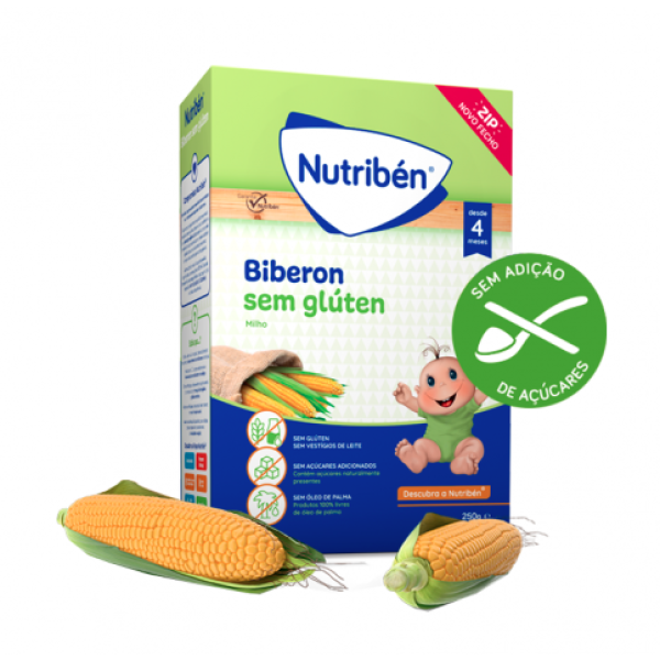 Nutribén Gluten-Free Biberon Flour 4M 250G