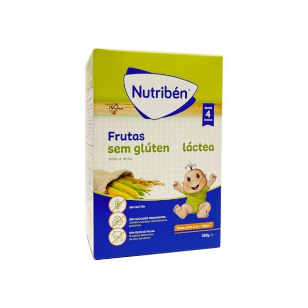 Nutribén Dairy Gluten-Free Fruit Flour 4M 250G