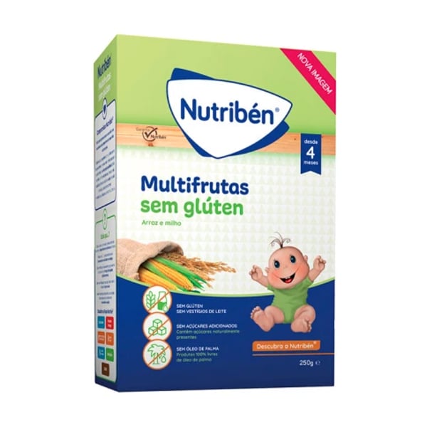 Nutribén Gluten-Free Multifruit Flour 4M Non-Dairy 250G