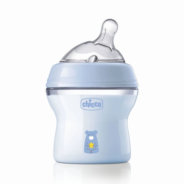 Chicco Natural Feeling Bottle 0M+ 150ml Normal Flow Blue