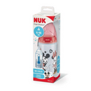 Nuk First Choice+ Minnie Bottle Temperature Indicator 300ml Silicone Teat 6-18M