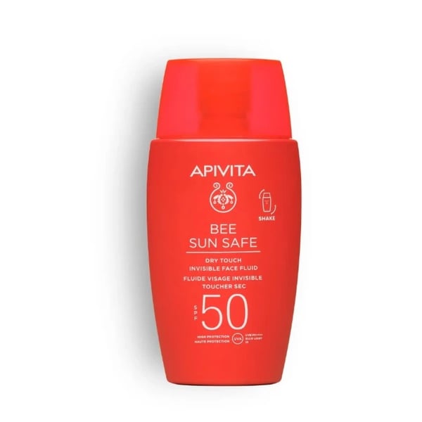 Apivita Bee Sun Safe Invisible Fluid Dry Touch Face SPF50 50ml