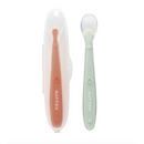 Nattou 2 Silicone Spoons + 1 Protection Box