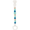 Nattou Mint Silicone Pacifier Chain