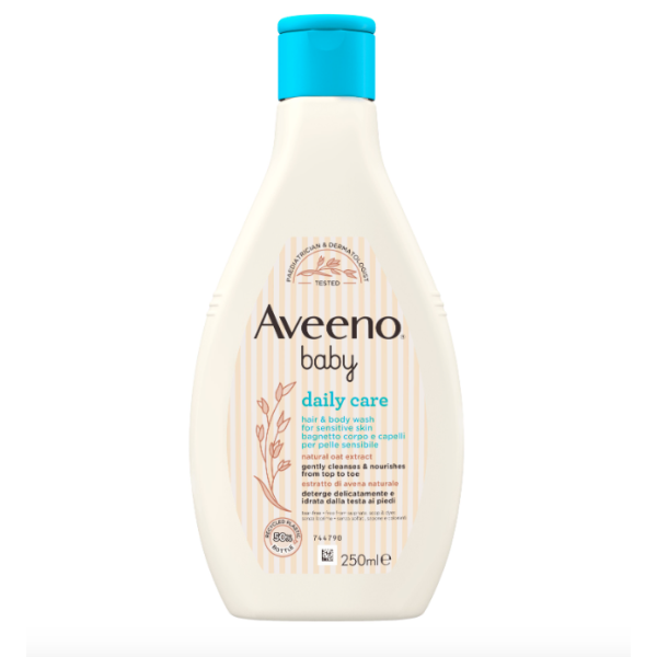 Aveeno Baby Bath Gel Body and Hair 250ml