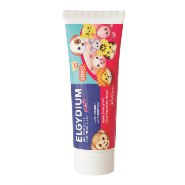 Elgydium Kids Strawberry Emoji Toothpaste Gel 50ml