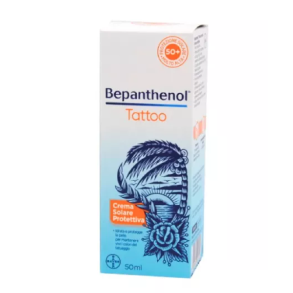 Bepanthen Tattoo Sun Protection Cream SPF50+ 50ml