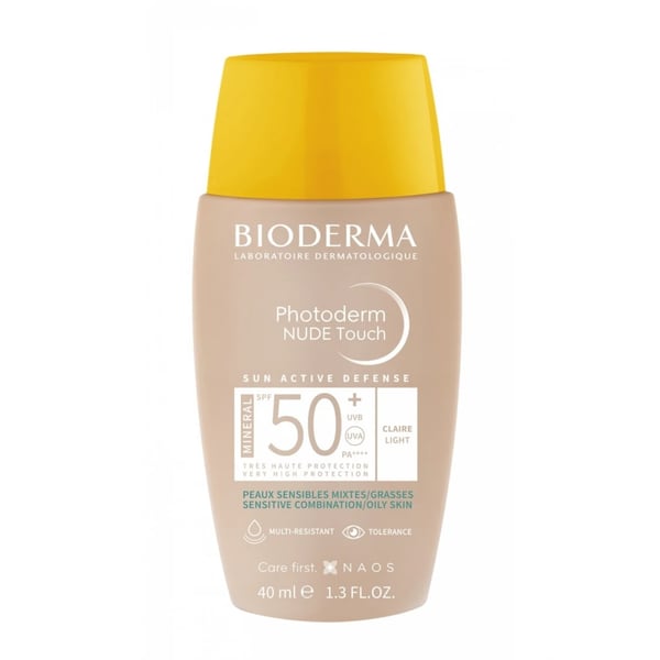 Photoderm Bioderma Nude Touch SPF50+ Claro 40ml