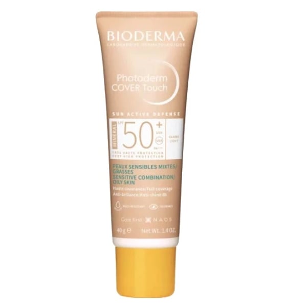 Photoderm Bioderma Cover Touch Mineral SPF50+ Claro 40G