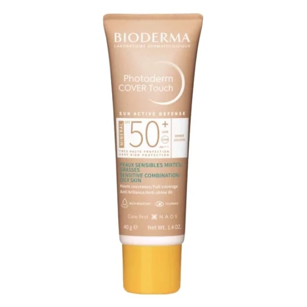 Photoderm Bioderma Cover Touch Mineral SPF50+ Golden 40G