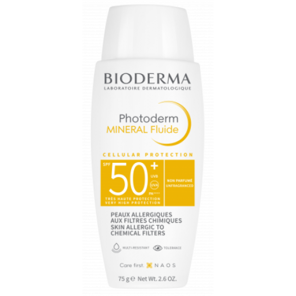 Photoderm Bioderma Mineral Fluid SPF50+ 75G