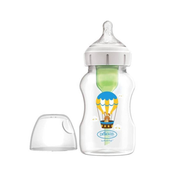 Dr. Browns Option Plus Wide Mouth Bottle 330ml Rabbit Silicone Teat