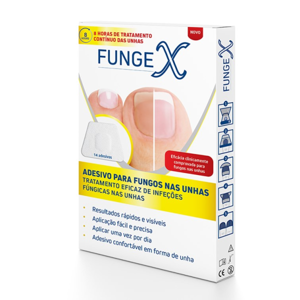 FungeX Nail Fungus Sticker 2 x 14 Unit(s)