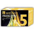 Wellion Protect Pro Safety Needles 5mm X100
