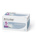 Accu-Fine Insulin Needles 5mm 31G X100 7895