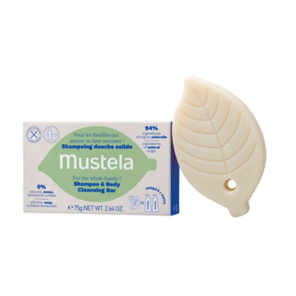 Mustela Solid Body/Hair Soap for Normal Skin 75g