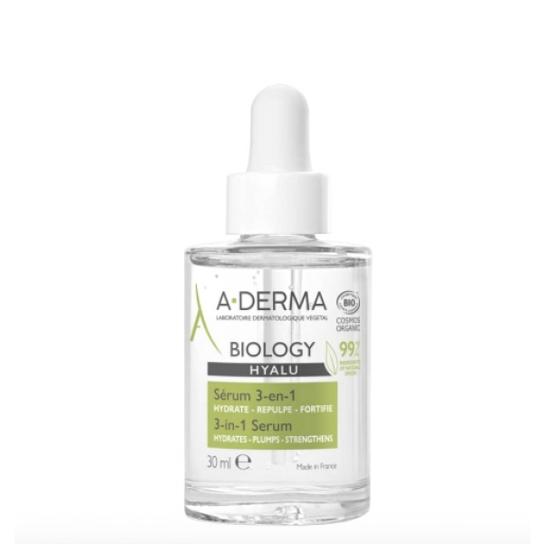 A-Derma Biology Hyalu Serum 3 in 1 30ml