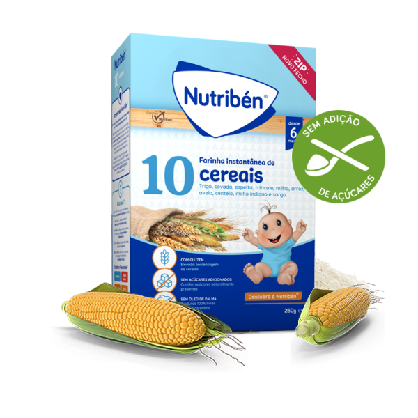 Nutribén Flour 10 Cereals 6M+ 250G