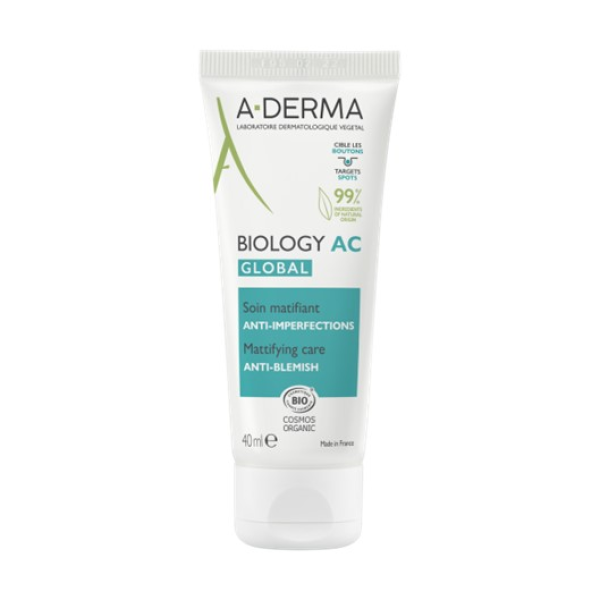 A-Derma Biology AC Global Anti-Imperfections Mattifying Care 40ml