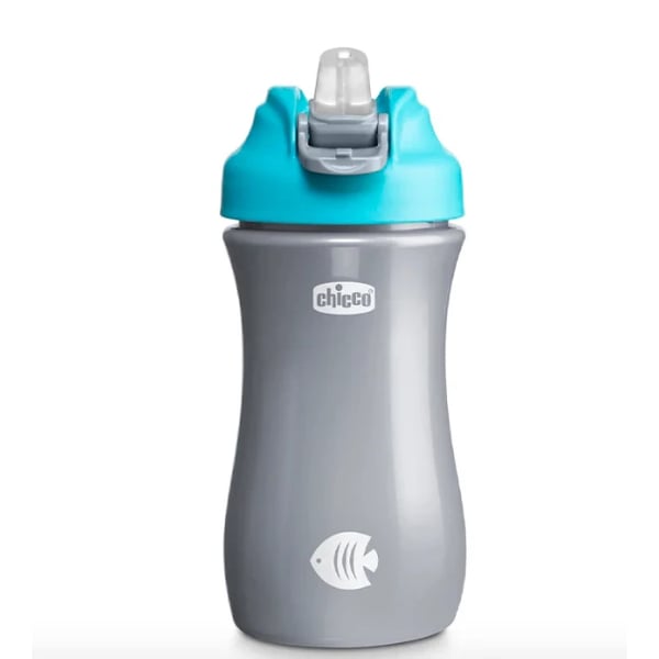 Chicco Pop-Up Cup 350ml Blue 2A+