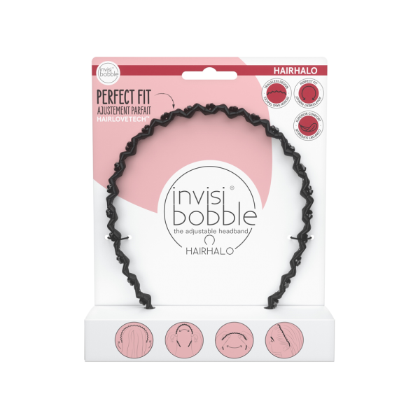 Invisibobble Hairhalo True Dark Sparkle