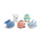 Saro Set of 5 Bath Toys "Polaris"
