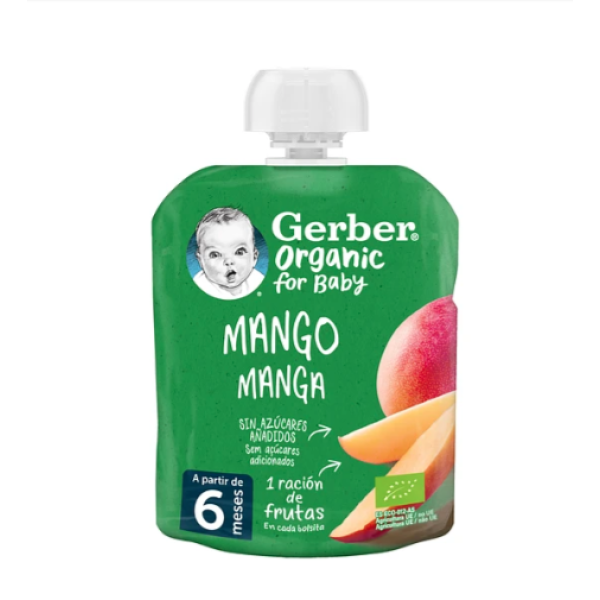 Gerber Organic Mango 90g