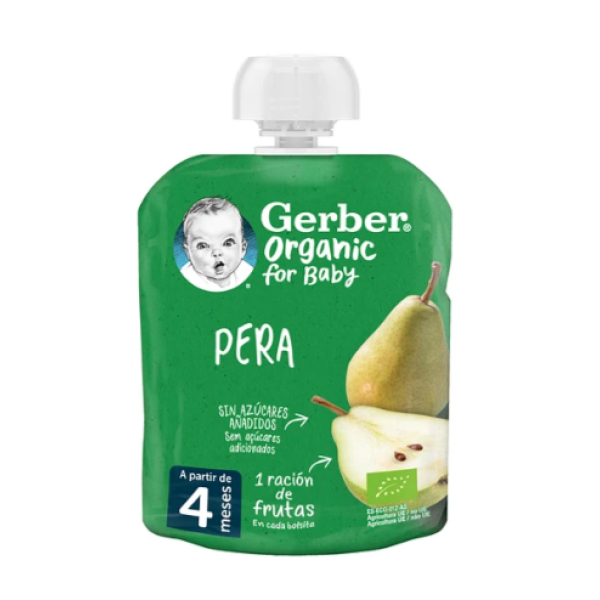 Gerber Organic Pear 90g