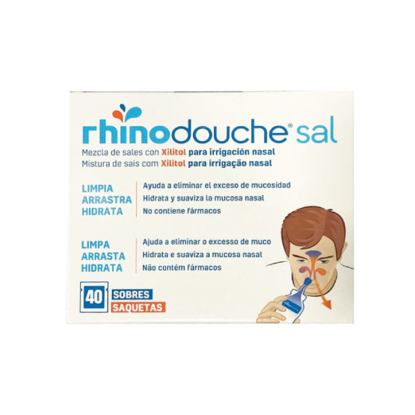 RhinoDouche Nasal Wash Sachets 5G X40