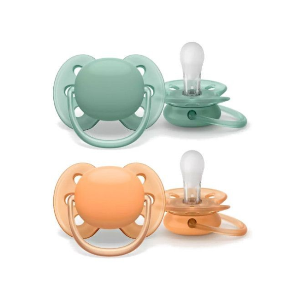 Philips Avent Ultra Soft Pacifiers 2 Unit(s) 0M-6M