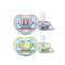 Philips Avent Ultra Air Pacifier Trendy Blue/Green 0M-6M X2