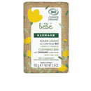 Klorane Bebé Organic Body and Hair Cleansing Solid Bar 100G