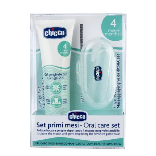 Chicco Oral Hygiene Kit First Months 4m+