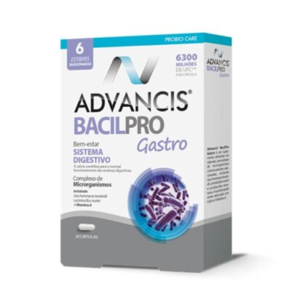 Advancis Bacilpro Gastro x20 Capsules