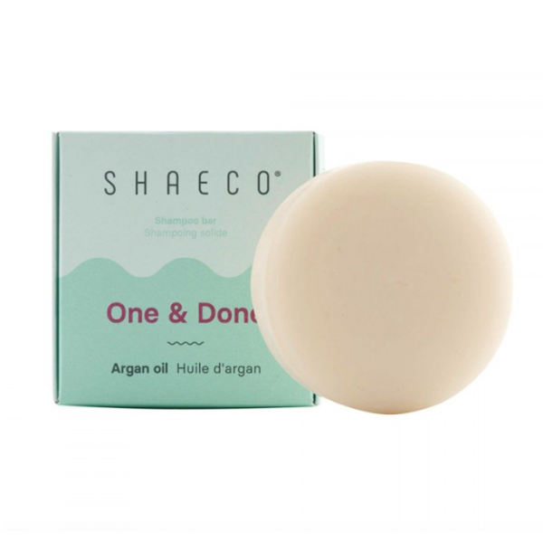 Shaeco One & Done Argan Oil Solid Shampoo 115G