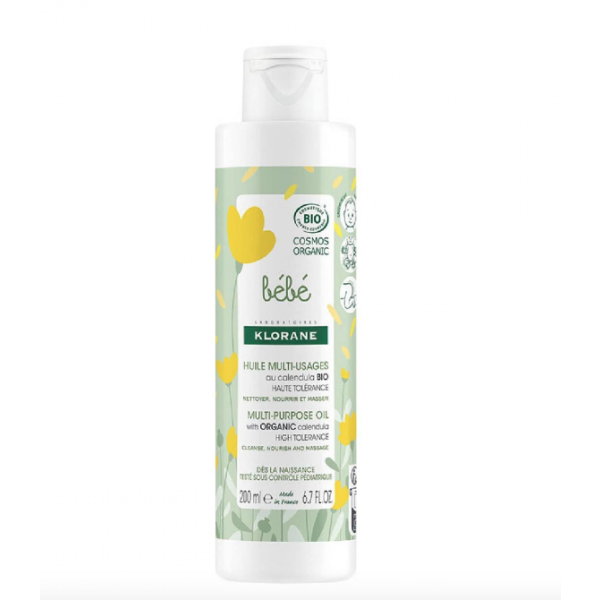 Klorane Baby Organic Multipurpose Oil 200ml